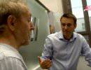 Токарь Трапезников и Алексей Навальный на ДОЖДЕ