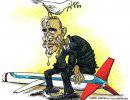 Американская политическая карикатура - Обама, Путин, Сирия, Асад.....