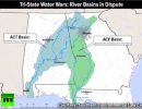 Битва за воду в США: три штата не могут поделить реку