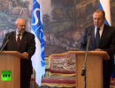 Пресс-конференция Сергея Лаврова и генерального секретаря ОБСЕ