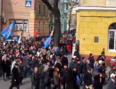 Одесса просыпается: народное ополчение на марше