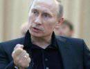 ФОМ: Рейтинг Путина за неделю вырос до 64%