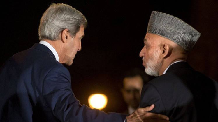 Керри: США намерены способствовать успешному завершению передачи власти в Афганистане