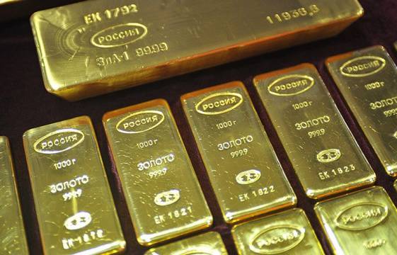 ЦБ России продолжает наращивать запасы золота