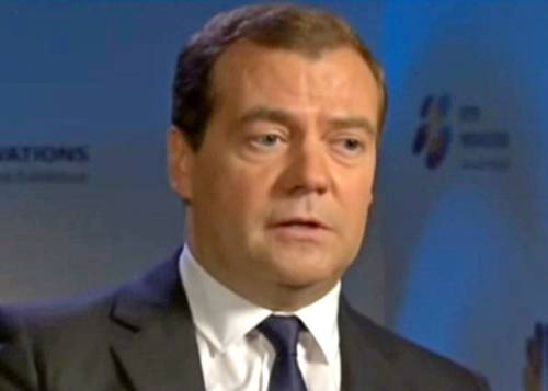 Интервью Дмитрия Медведева телеканалу CNBC
