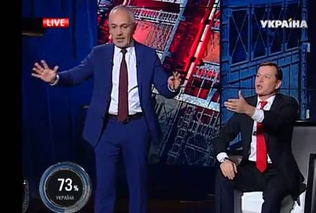 Ляшко и Семенченко чуть не подрались в прямом эфире "Шустер Live"