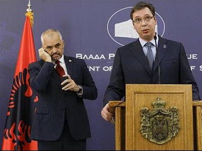 Исторический визит премьера-министра Албании в Сербию закончился скандалом