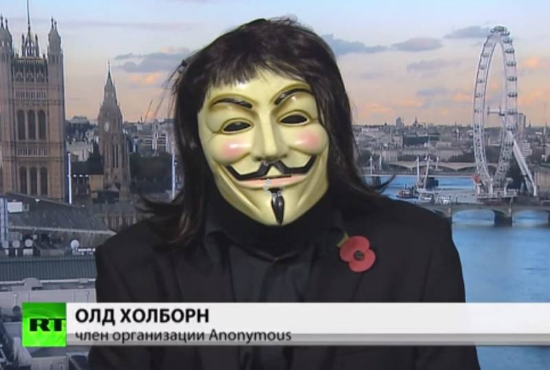 Anonymous: Власти боятся интернета, потому что не могут его контролировать