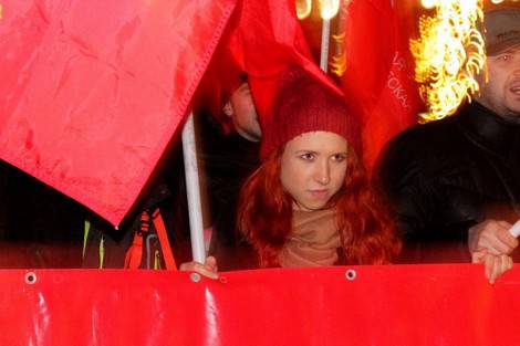 Красный марш в Москве выступил против капитализма