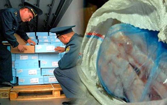 34 тонны контрабандного сала с Украины задержали на границе