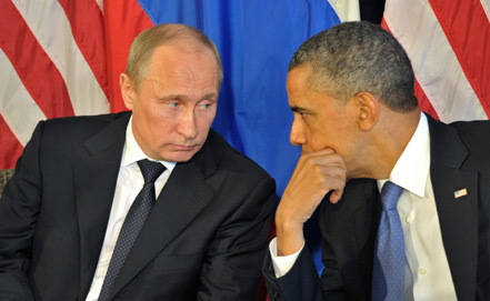 Путин и Обама пообщались в кулуарах саммита АТЭС в Пекине