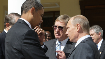 Между Путиным и Обамой
