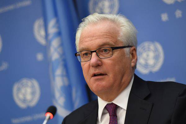 Чуркин назвал 2014 год самым сложным за время его работы при ООН