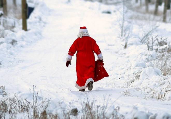 На Украине люстрировали Деда Мороза