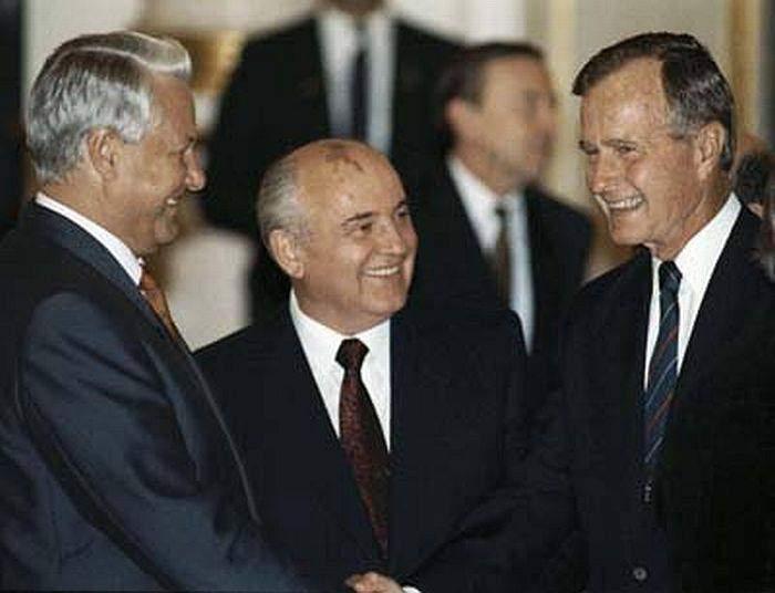 Горбачев: подписав Беловежское соглашение, Ельцин сразу доложил Бушу