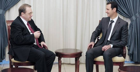 Асад: любое решение РФ основано на уважении сирийского суверенитета