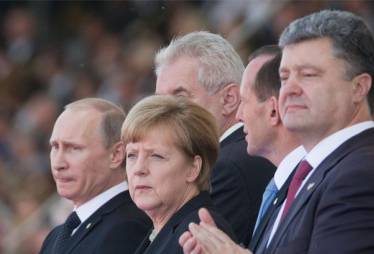 Путин, Порошенко, Олланд и Меркель определили дату переговоров в Минске