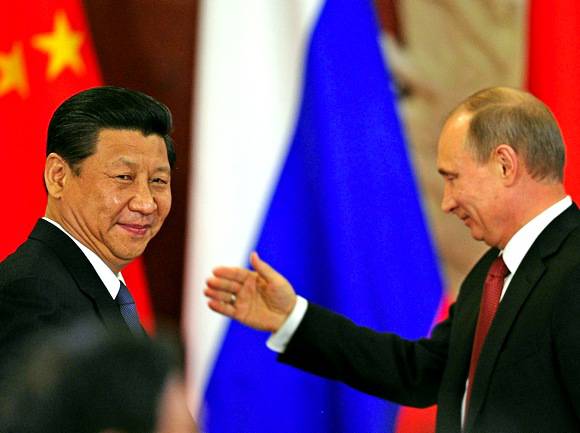 Падение рубля, Россия и Китай