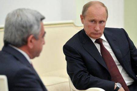 Телефонный разговор президентов Армении и России
