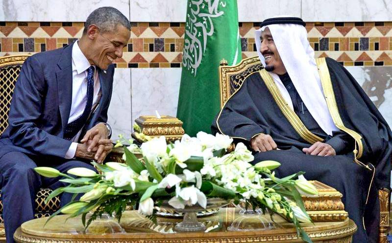 Конфуз Обамы в Саудовской Аравии