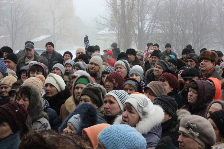 В Кутейниково состоялся митинг ОД «Донецкая республика»
