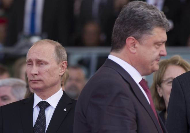 Порошенко снял ответственность с Путина за развязывание гражданской войны на Украине