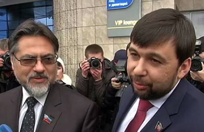 Денис Пушилин и Владислав Дейнего: Киев попытался отозвать подпись под минскими соглашениями