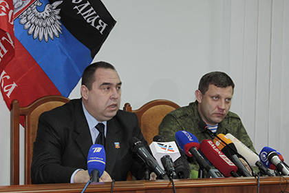 Лидеры ЛНР и ДНР отказались подписать итоговый документ минской встречи