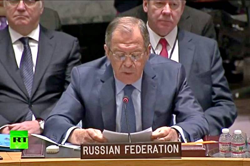 Выступление Сергея Лаврова на министерской встрече Совета Безопасности ООН