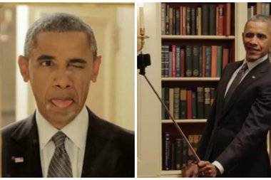 Обама снялся в юмористической рекламе