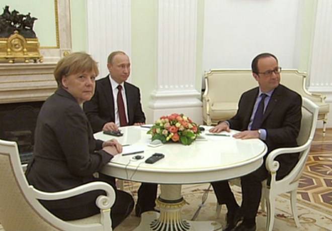 Меркель и Олланд в Москве: пять «знаков» об итогах переговоров