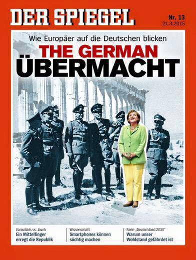 Изображение Меркель с нацистами на обложке Spiegel шокировало соцсети