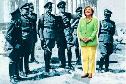 В Spiegel объяснили появление на обложке окруженной нацистами Меркель