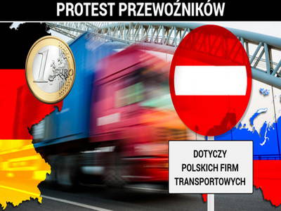 Недовольные Россией и Германией поляки перекрыли магистрали