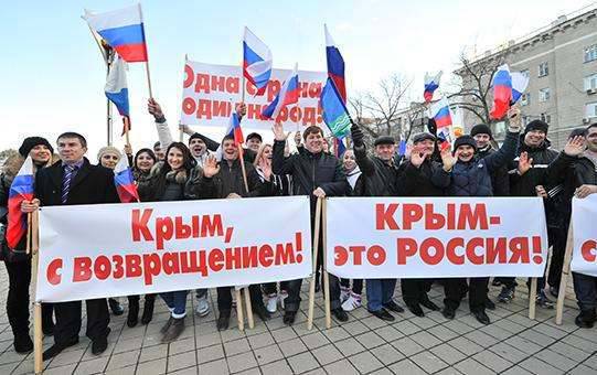 Первую годовщину возвращения Крыма будут праздновать неделю по всей стране