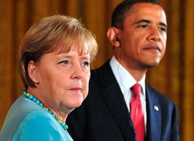 Обама и Меркель назвали условие ослабления санкций против России