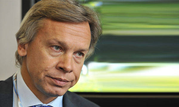 Пушков: если Яценюк – банальный вор, ему уже пора подаваться в бега