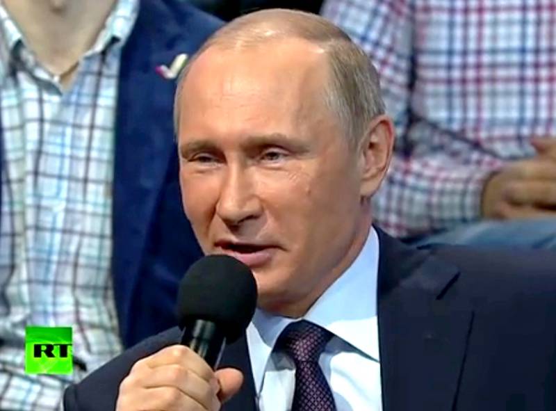 Путин: Главным героем фильма «Президент» должен был быть рядовой человек