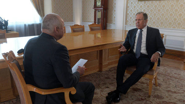 Сергей Лавров в интервью «России сегодня» рассказал о Йемене, Иране и Украине