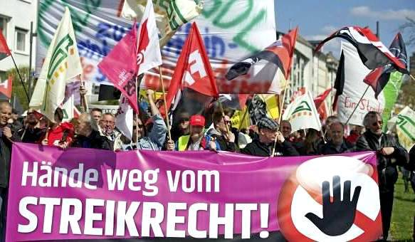 Германию охватили антиамериканские протесты