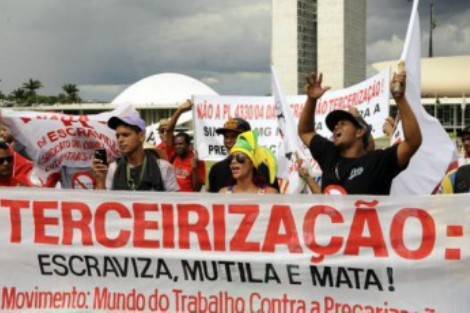 В Бразилии протестуют против заёмного труда