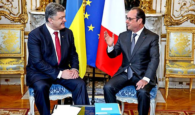 Парижские смотрины Порошенко