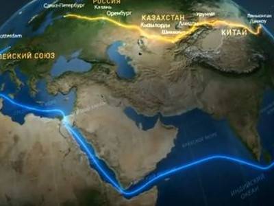 Китай завязывает шелковый пояс с помощью России Китай завязывает шелковый пояс с помощью России
