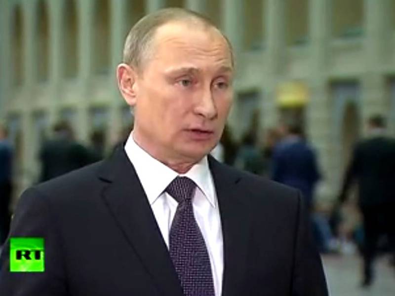 Путин: Мы будем работать с любым главой американского государства