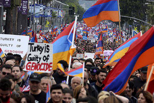 Геноцид армян цинично используется в интересах внутриполитической борьбы