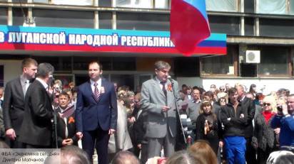 Мирный май трудового Луганска