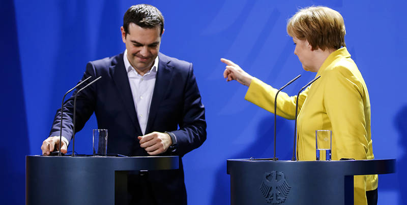 Берлин «подталкивает» греков к выходу
