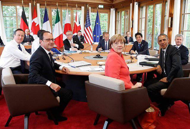 G7: бросок слабеющего тигра