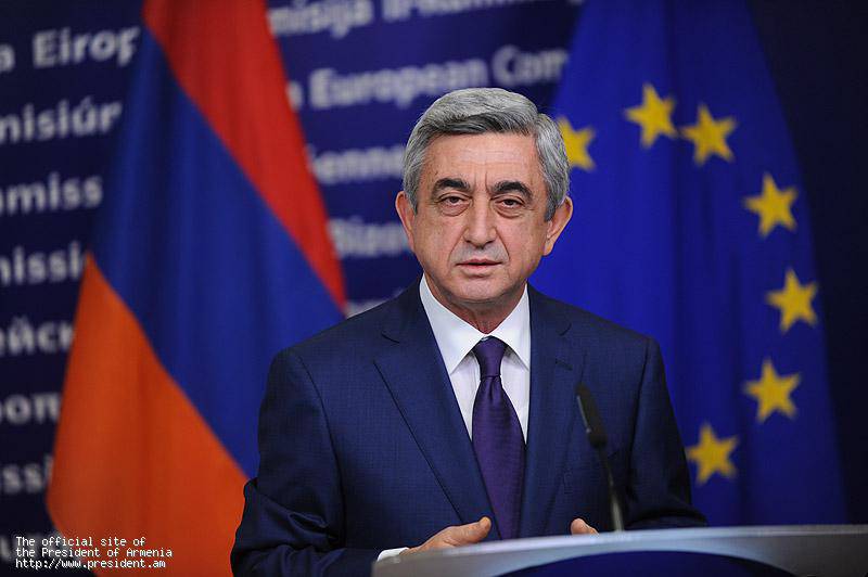 Саргсян: у армянских протестующих нет антироссийских настроений