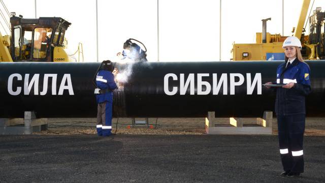 Российско-китайский газовый проект запущен
